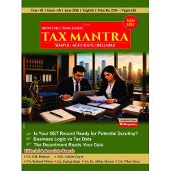 "Tax Mantra" Monthly Magazine - Hindi Edition